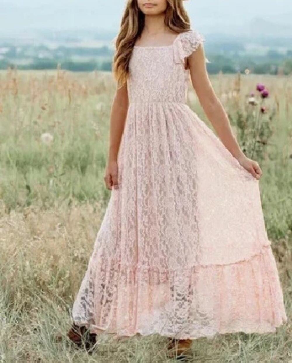 Joyfolie Arly Size 14 Girls' Dresses vintage-inspired bohemian dress.